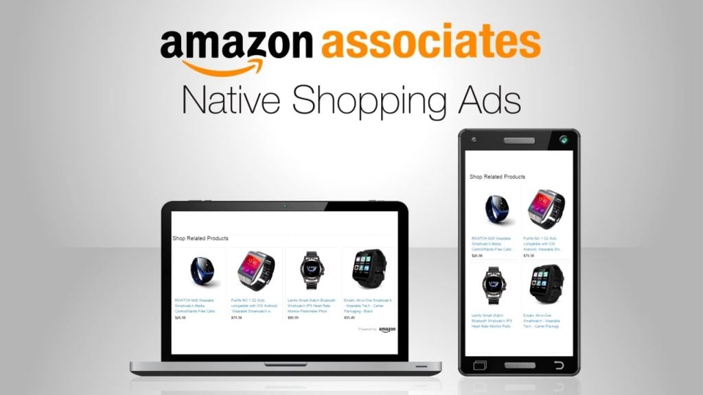 amazon associates native shopping ads