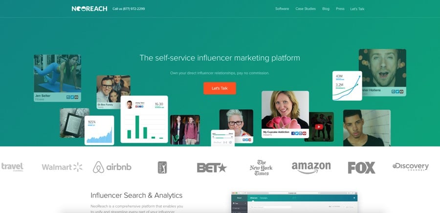 neoreach influencer marketing platform