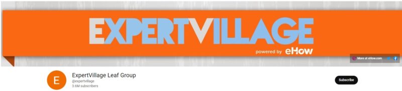 ExpertVillage youtube channel