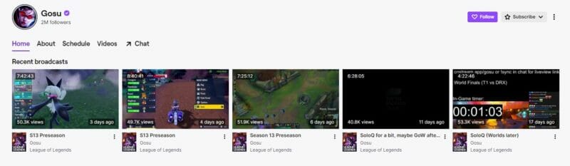 gosu twitch