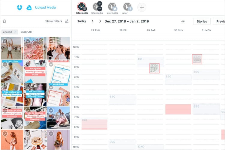 Later Scheduling tool