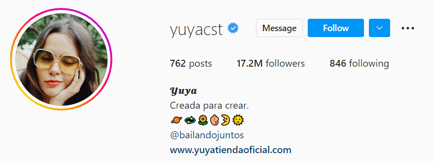 Yuya is a Mexican-based beauty influencer