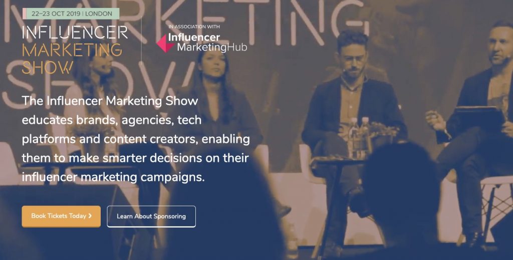 Influencer Marketing Show Conference