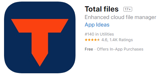 Total Files on iOS