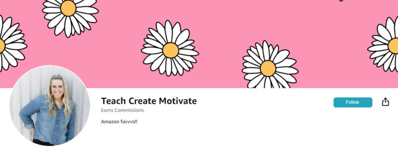 Teach Create Motivate's Amazon Page