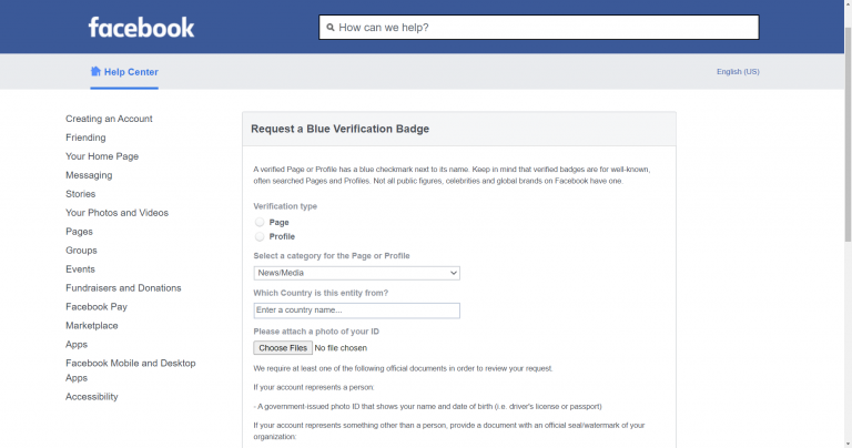 Your Step By Step Guide To Get Verified On Facebook