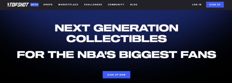 NBA Top Shot nft marketplace