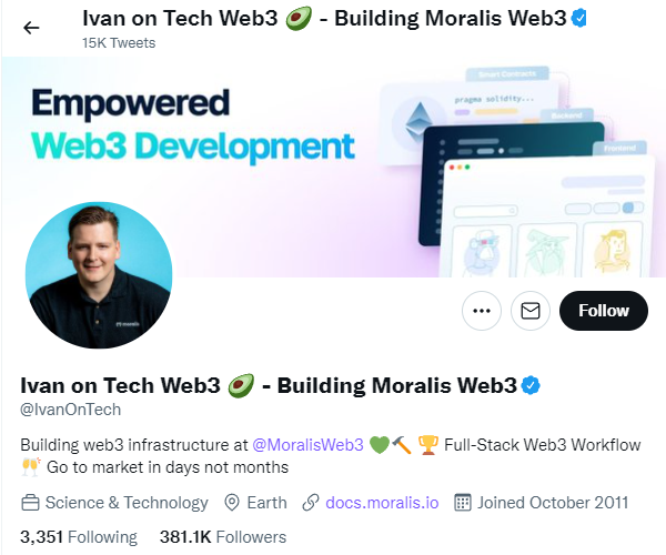 Ivan On Tech Blockchain Influencer
