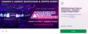 Blockchain Conference Toronto Canada