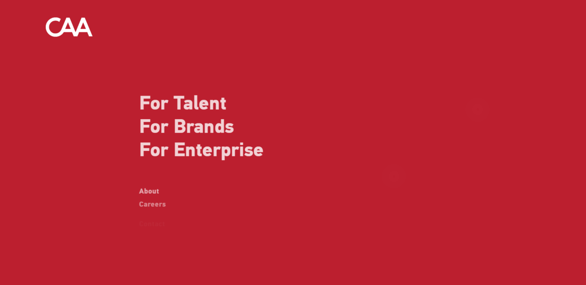 Creative Arts Agency (CAA)