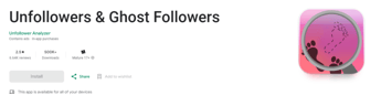 Unfollowers & Ghost Followers (Unfollower Analyzer)