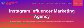 The Influencer Marketing Factory