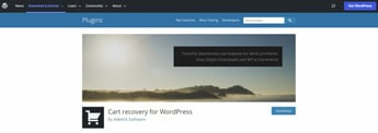Cart Recovery for WordPress