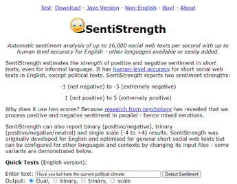 SentiStrength