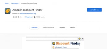 Amazon Discount Finder