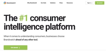 Brandwatch Consumer Intelligence