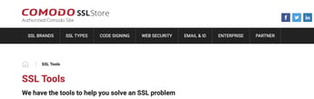 Comodo SSL Checker
