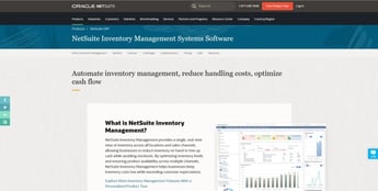 NetSuite Inventory Management