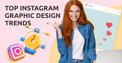 Preview for 10 Graphic Design Trends You Need to Know for Instagram in 2025