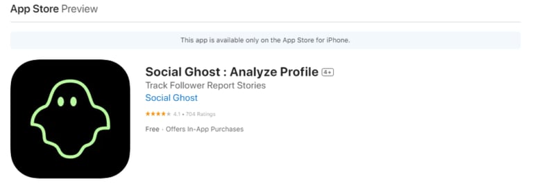 Social Ghost : Analyze Profile (Social Ghost)