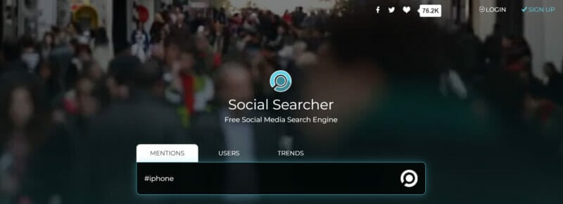 Social Searcher