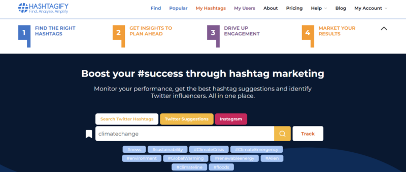 Hashtagify