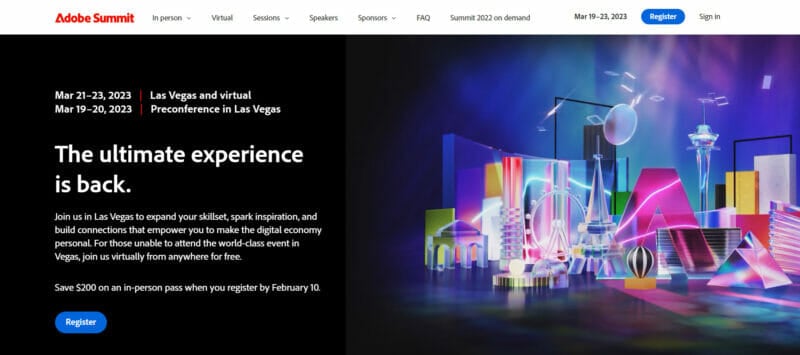 Adobe Summit: The Digital Experience Conference