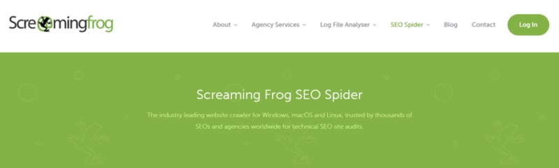 Screaming Frog SEO Spider