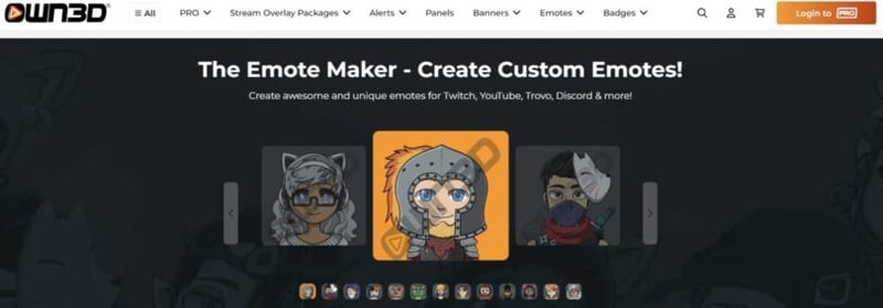 OWN3D Emote Maker