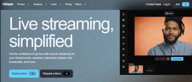 Vimeo Livestream