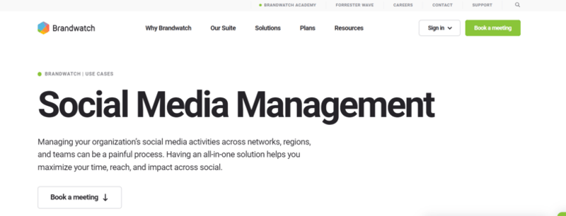 Brandwatch Social Media Management