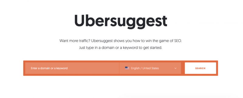 Ubersuggest