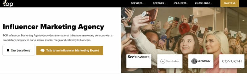 Top Influencer Marketing Agency