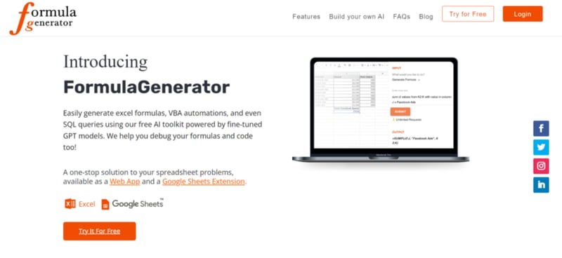 Formula Generator