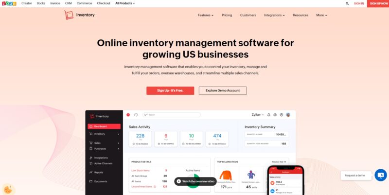 Zoho Inventory