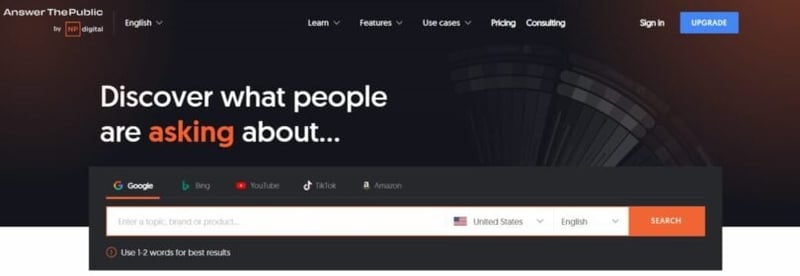 AnswerThePublic