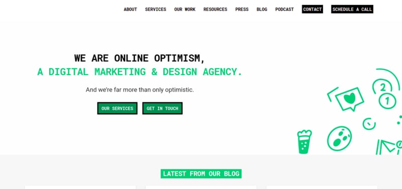 Online Optimism