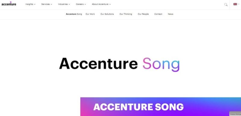 Accenture Song