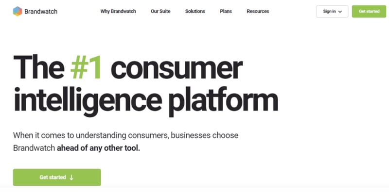 Brandwatch Consumer Intelligence