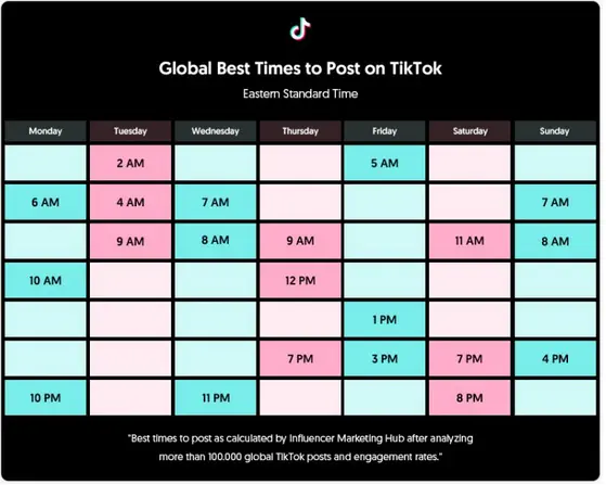 Verwenden von Hashtags auf TikTok