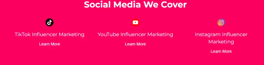 The Influencer Marketing Factory social media