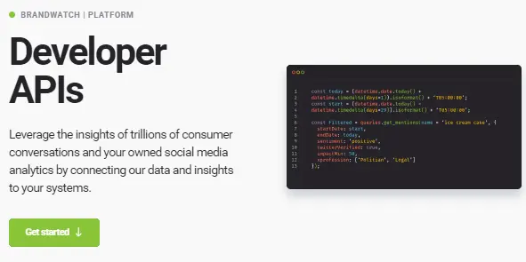 Brandwatch API