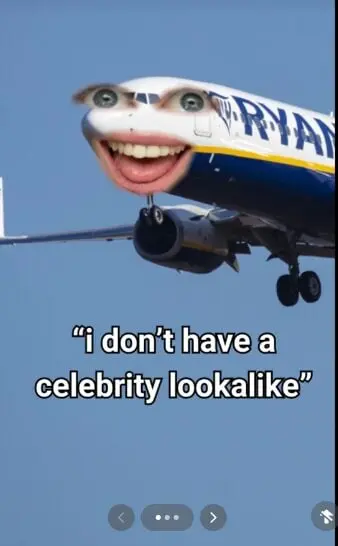 Ryan Air TikTok post 