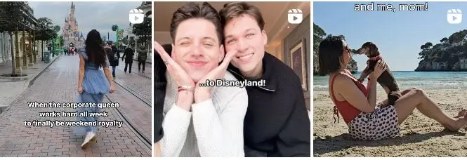 Booking.com Instagram account 