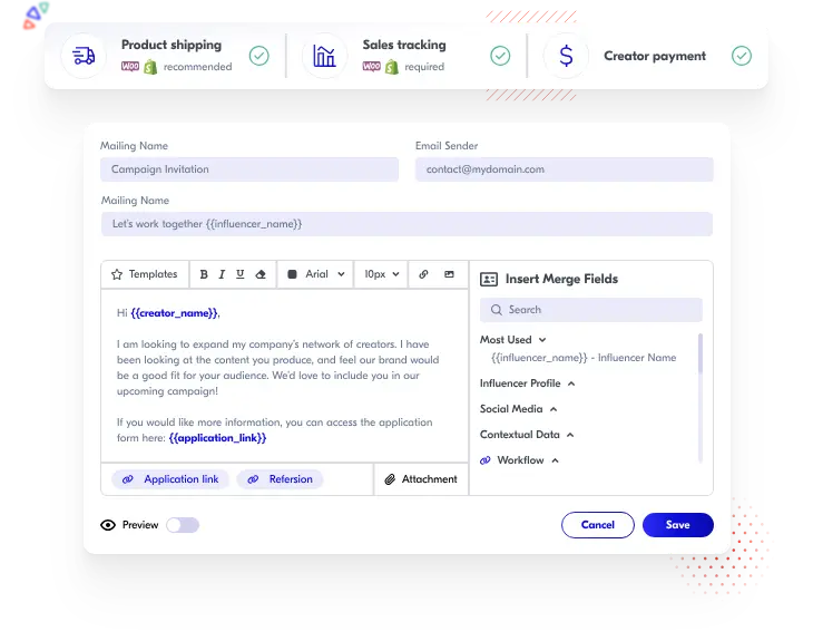 Upfluence AI-powered tool