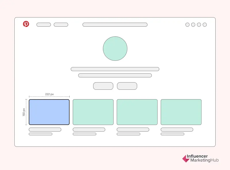 Board Display Image Size Pinterest