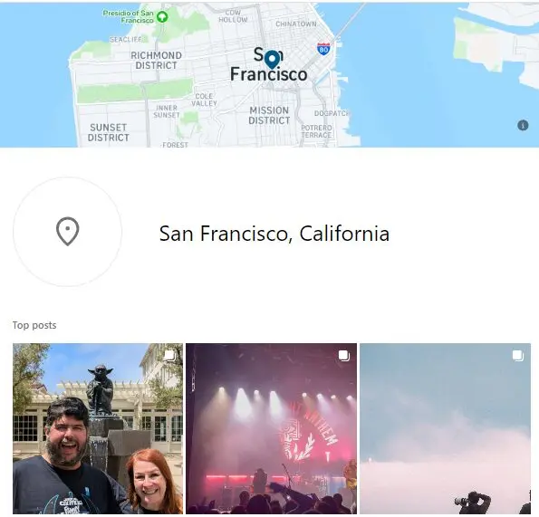 Instagram Locations