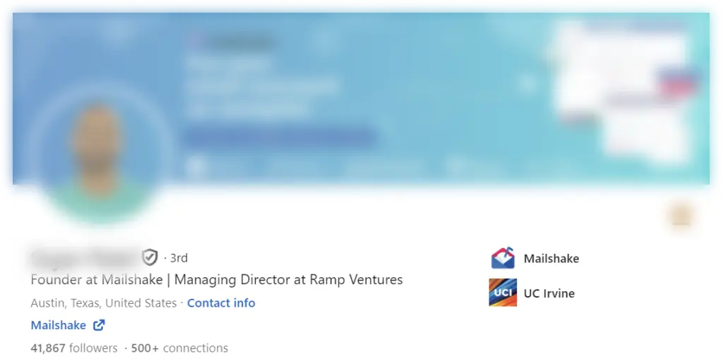 LinkedIn page Sujan Patel