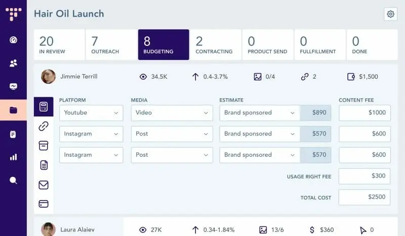 Influencer Fee Calculator