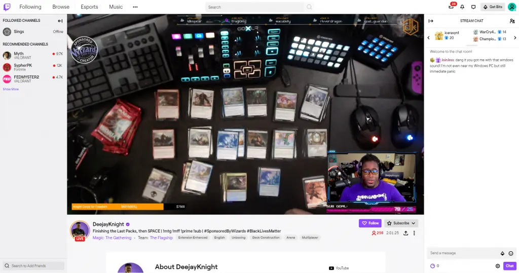 Twitch influencers promotions